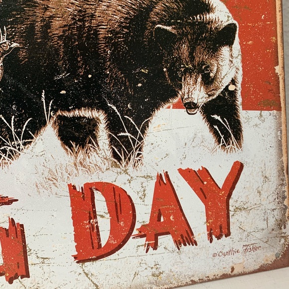 Metal sign hunting decor - Picture 2 of 2